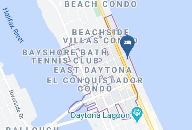 Volusia - Best Western Plus Daytona Inn Seabreeze Oceanfront Maps