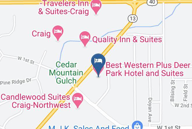 Moffat - Best Western Plus Deer Park Hotel And Suites Maps