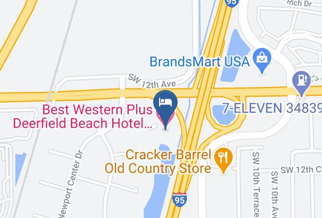 Broward - Best Western Plus Deerfield Beach Hotel & Suites Maps