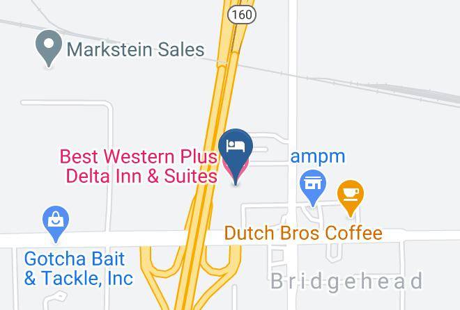 Contrata - Best Western Plus Delta Inn & Suites Maps