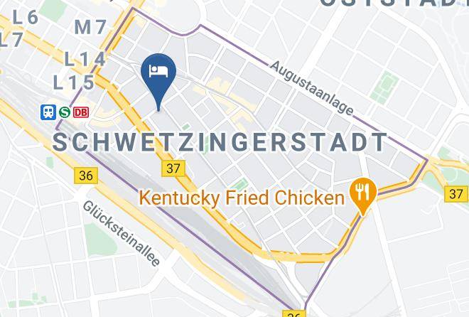 Mannheim - Best Western Plus Delta Park Hotel Maps