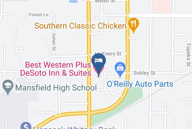 Best Western Plus Desoto Inn & Suites Map