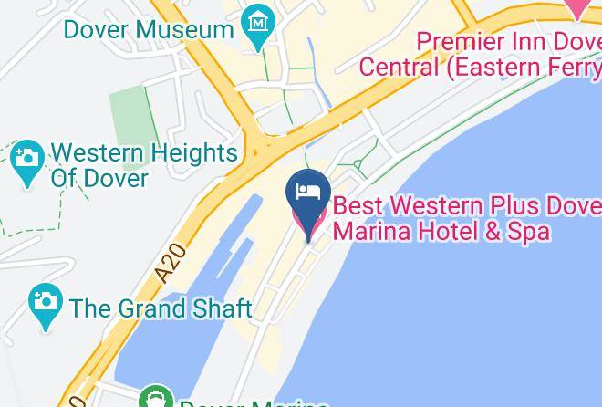 Kent - Best Western Plus Dover Marina Hotel & Spa Maps