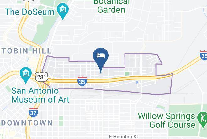 Bexar - Best Western Plus Downtown North Maps