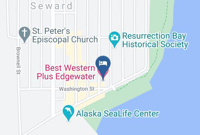 Best Western Plus Edgewater Hotel Map