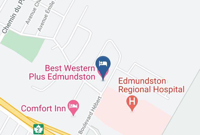 Madawaska - Best Western Plus Edmundston Hotel Maps