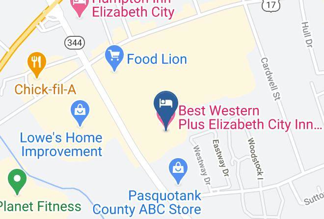 Pasquotank - Best Western Plus Elizabeth City Inn & Suites Maps