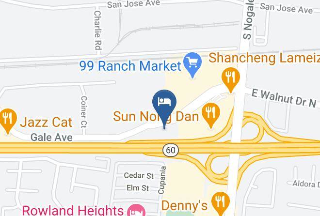 Los Angeles - Best Western Plus Executive Inn Maps
