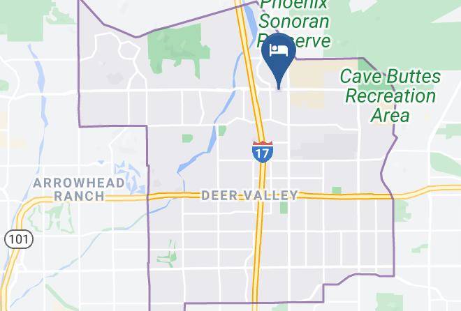 Maricopa - Best Western Plus Executive Residency Happy Valley Maps