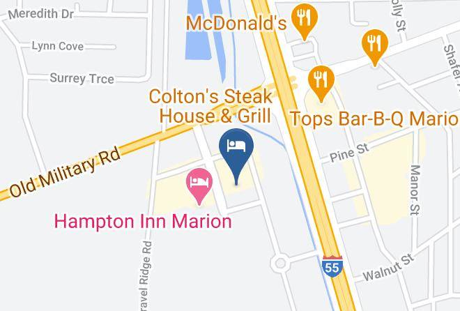 Crittenden - Best Western Plus Executive Residency Marion Maps