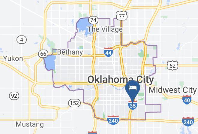 Oklahoma - Best Western Plus Executive Residency Oklahoma City I 35 Maps