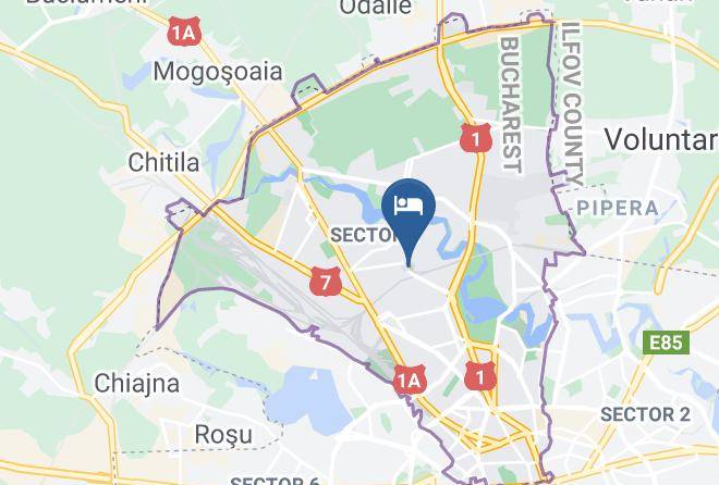 Bucharest - Hotel Expocenter Maps