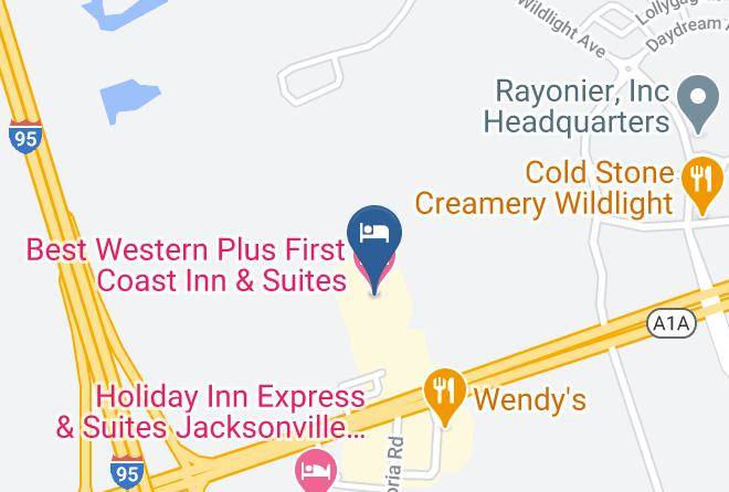 Nassau - Best Western Plus First Coast Inn & Suites Maps