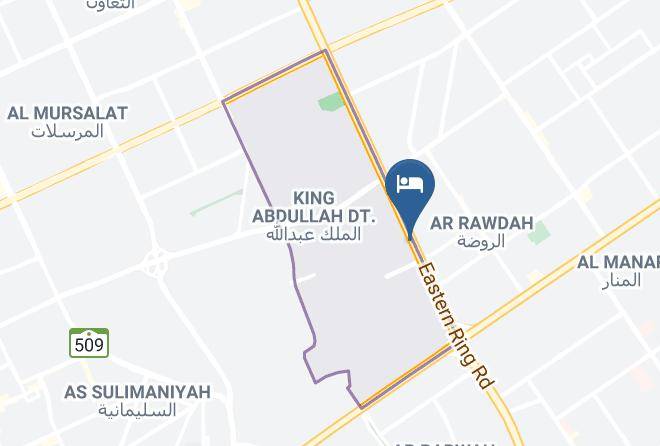 Riyadh - Best Western Plus Fursan Hotel Maps