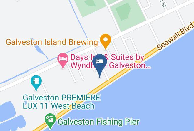 Galveston - Best Western Plus Galveston Suites Maps