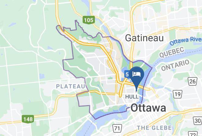 Gatineau - Best Western Plus Gatineau Ottawa Downtown Maps