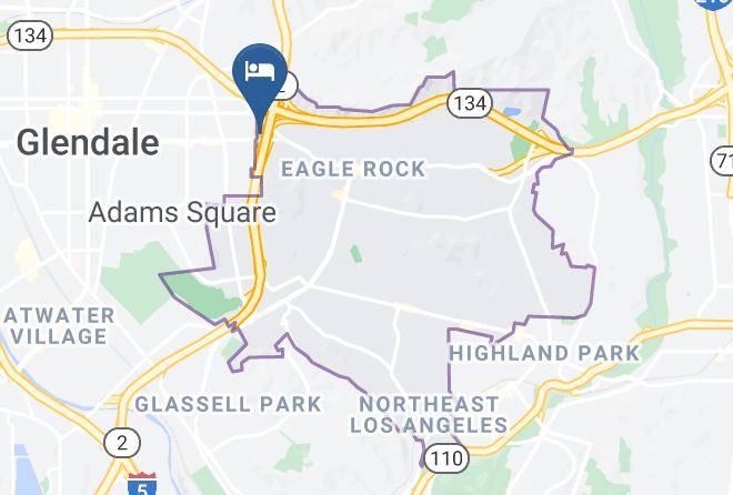 Los Angeles - Best Western Plus Glendale Maps