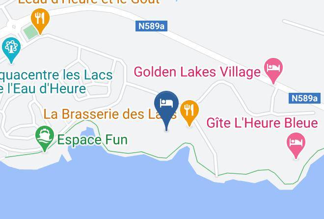 Hainaut - Best Western Plus Golden Lakes Hotel Maps