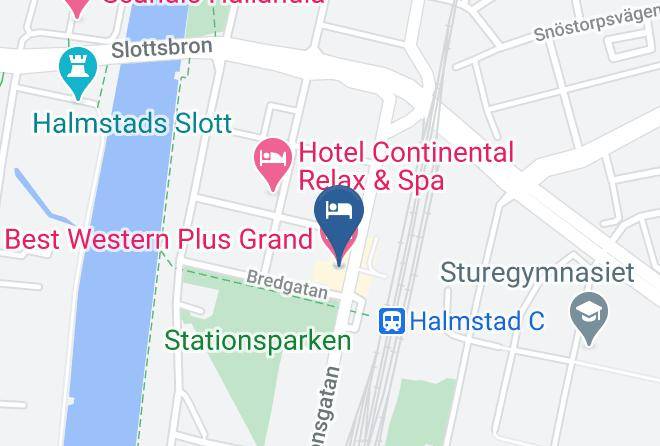 Halmstad - Best Western Plus Grand Hotel Maps