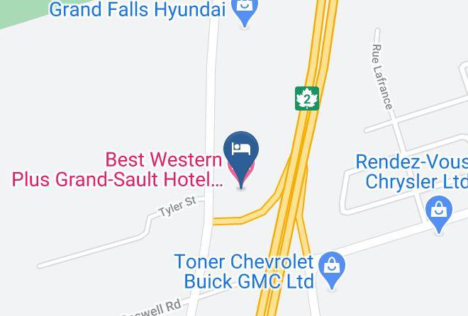 Victoria - Best Western Plus Grand Sault Hotel & Suites Maps