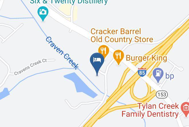 Anderson - Best Western Plus Greenville South Maps
