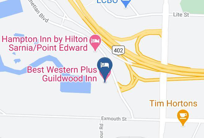 Lambton - Best Western Plus Guildwood Inn Maps