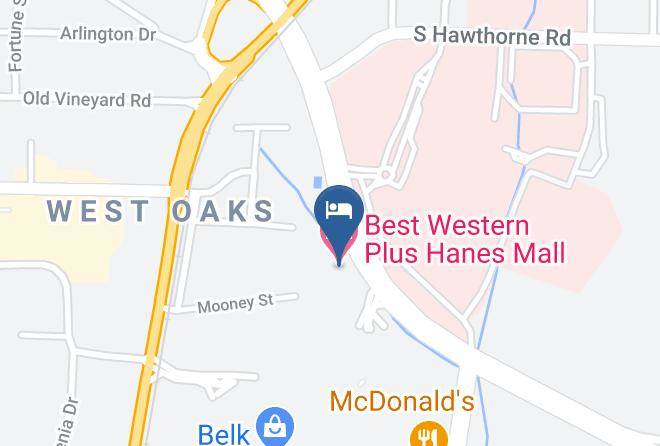 Forsyth - Best Western Plus Hanes Mall Hotel Maps