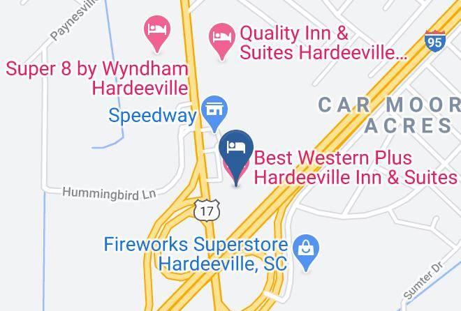 Jasper - Best Western Plus Hardeeville Inn & Suites Maps