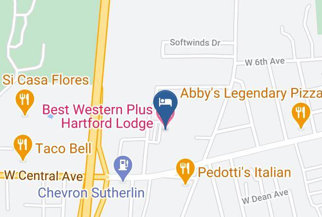 Douglas - Best Western Plus Hartford Lodge Maps