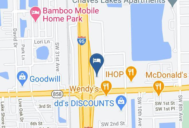 Broward - Best Western Plus Hollywood Aventura Maps