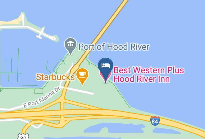 Hood River - Best Western Plus Hood River Inn Maps