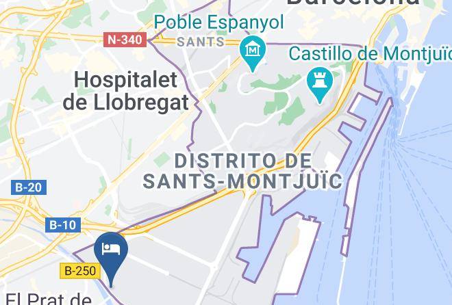 Barcelona - Best Western Plus Hotel Alfa Aeropuerto Maps