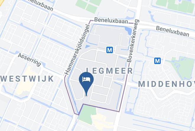 Best Western Plus Hotel Amstelveen Map