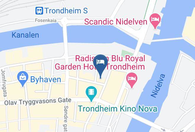 Trondheim - Best Western Plus Hotel Bakeriet Maps