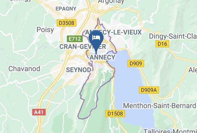 Haute Savoie - Best Western Plus Hotel Carlton Maps