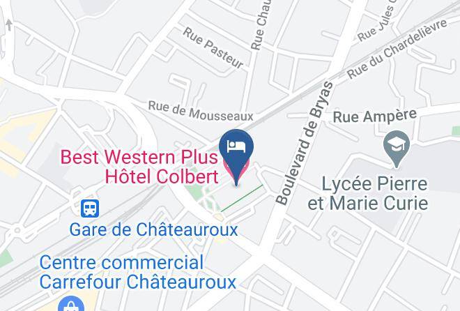 Indre - Best Western Plus Hotel Colbert Maps