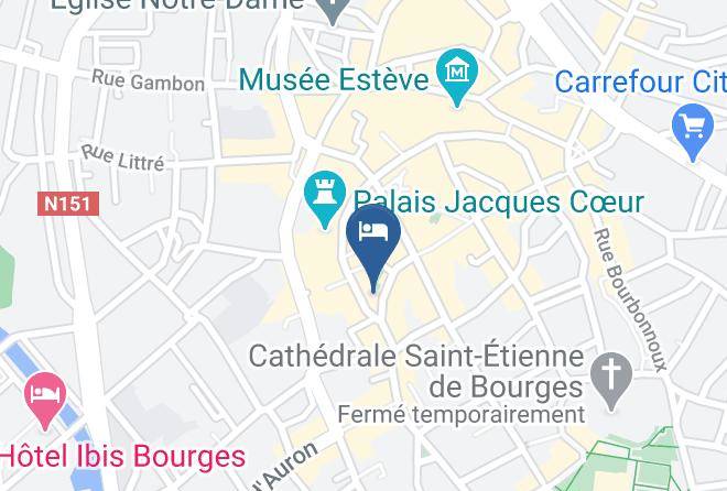 Cher - Best Western Plus Hotel D'angleterre Maps