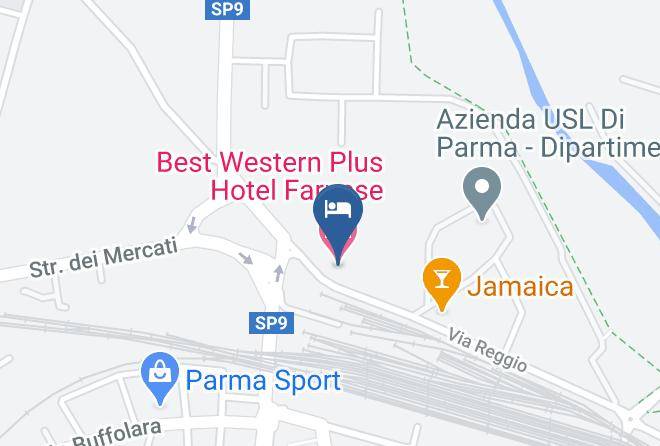 Parma - Best Western Plus Hotel Farnese Maps
