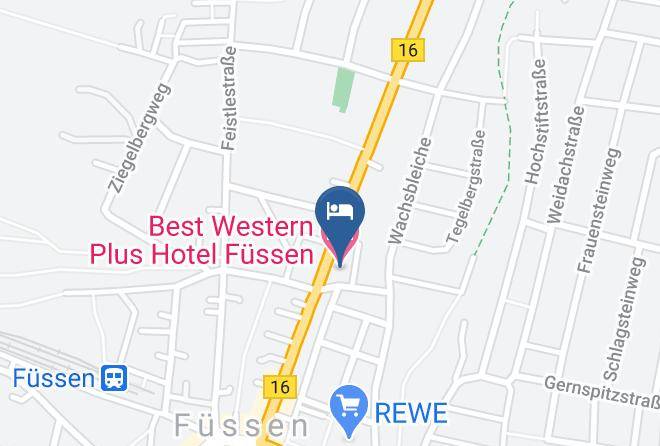 Ostallgau - Best Western Plus Hotel Fussen Maps