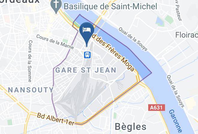 Gironde - Best Western Plus Hotel Gare Saint Jean Maps
