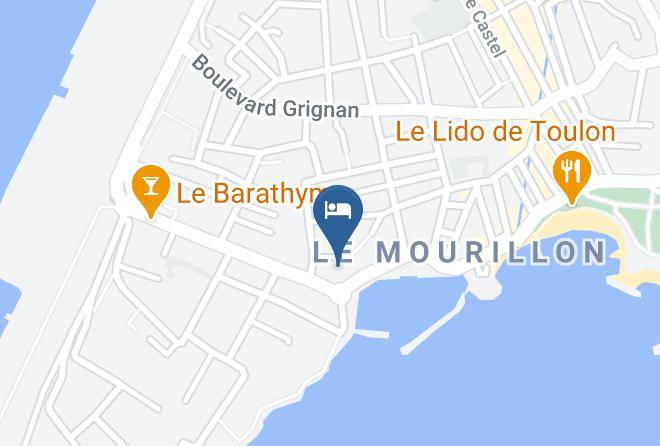 Var - Best Western Plus Hotel La Corniche Maps