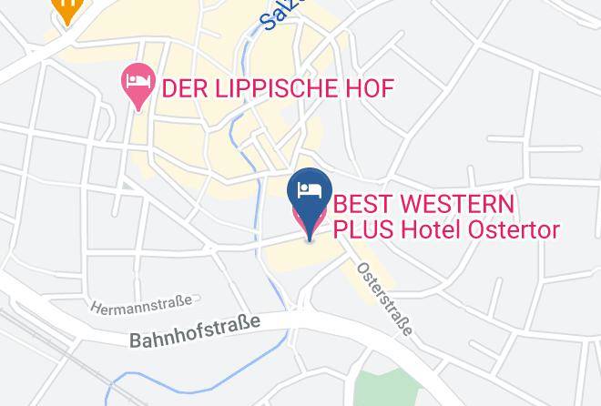 Lippe - Best Western Plus Hotel Ostertor Maps