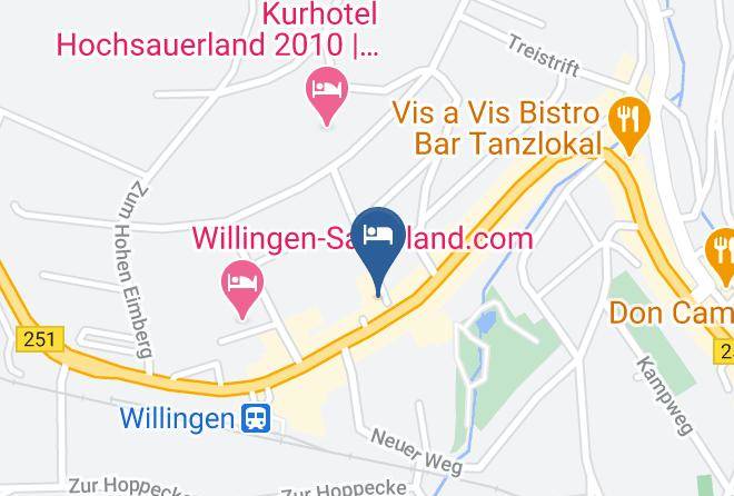 Waldeck Frankenberg - Best Western Plus Hotel Willingen Maps