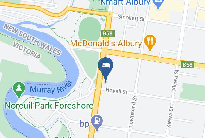 Albury - Best Western Plus Hovell Tree Inn Maps