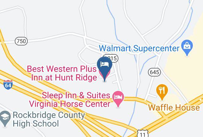 Rockbridge - Best Western Plus Inn At Hunt Ridge Maps
