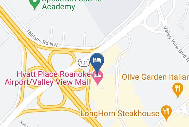 Roanoke City - Best Western Plus Inn At Valley View Maps