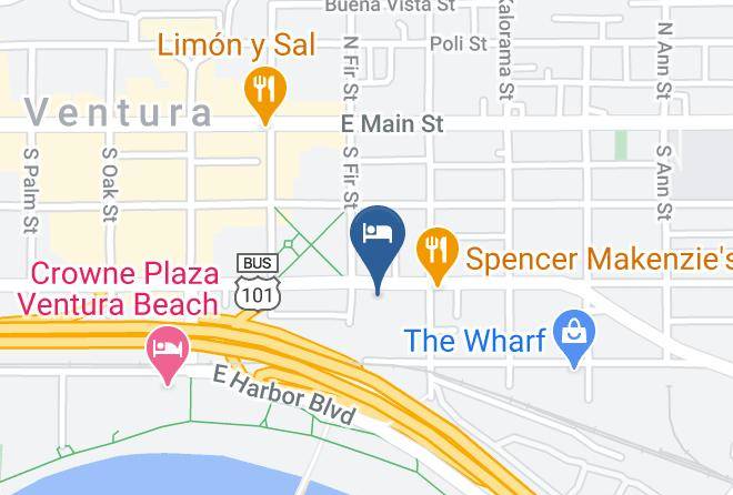 Ventura - Best Western Plus Inn Of Ventura Maps