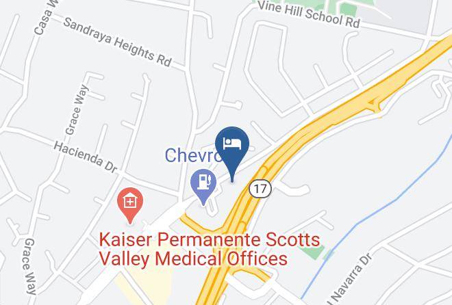 Santa Cruz - Best Western Plus Inn Scotts Valley Maps