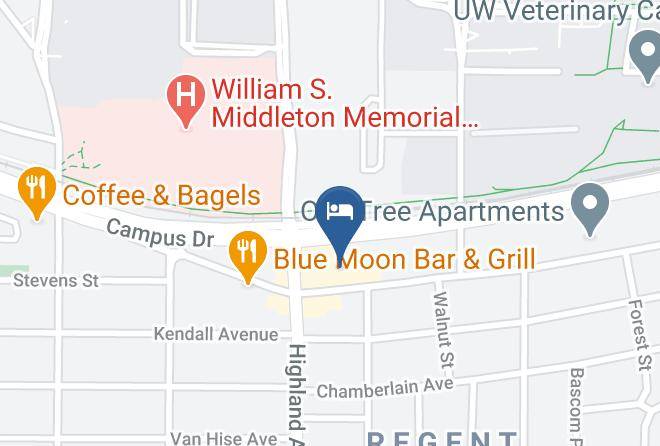 Dane - Best Western Plus Inntowner Madison Maps