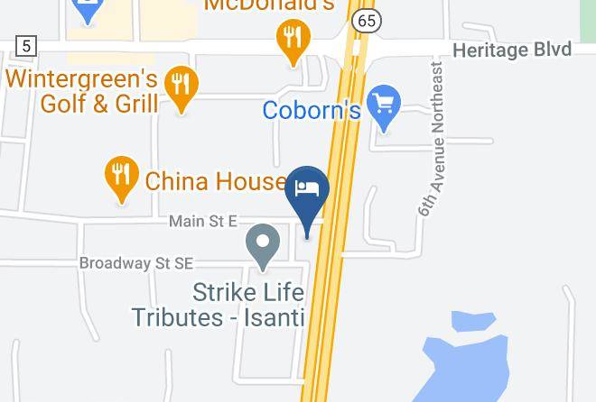 Isanti - Best Western Plus Isanti Maps